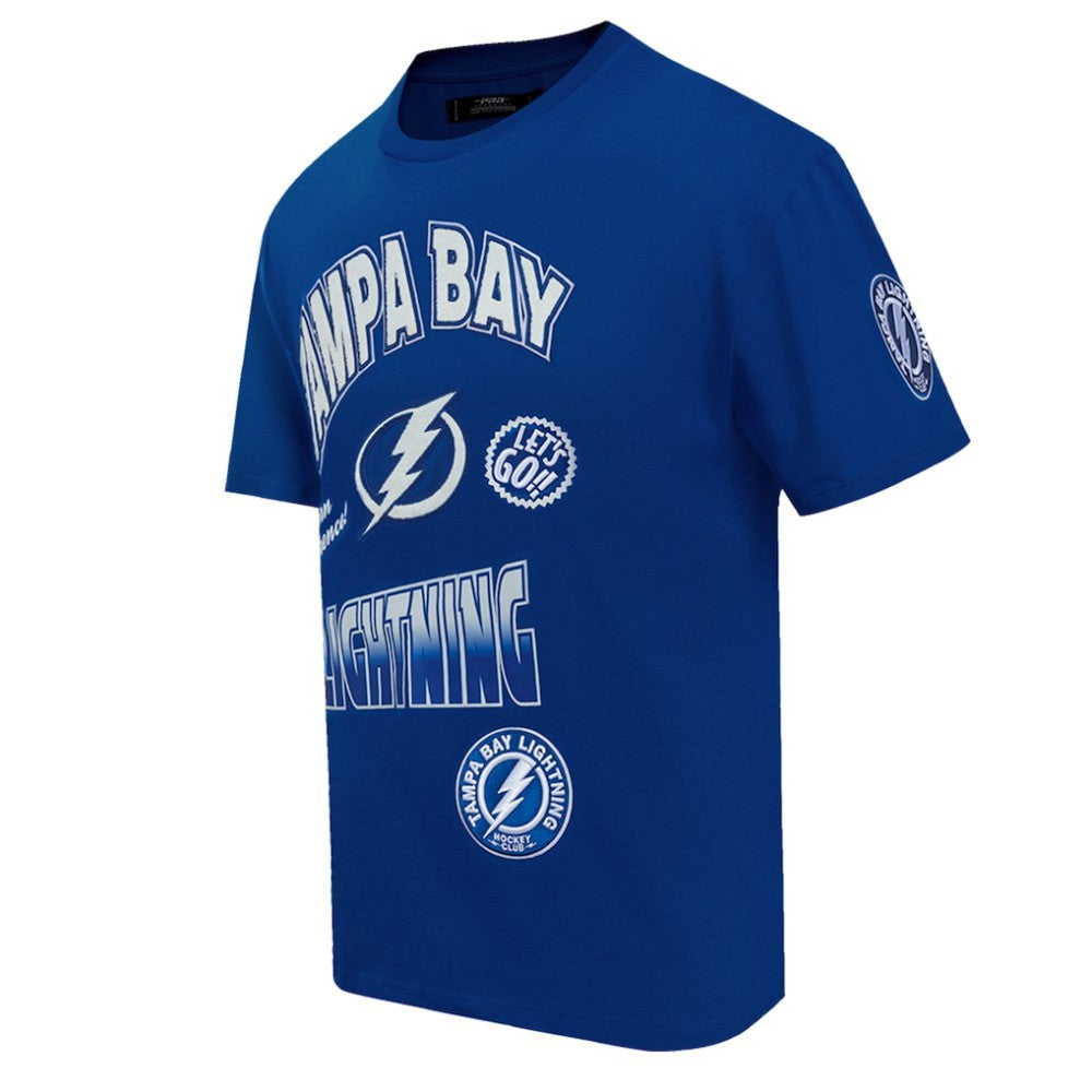 Tampa Bay Lightning Pro Standard Turn It Up T-Shirt - Blue - NHL 201205169