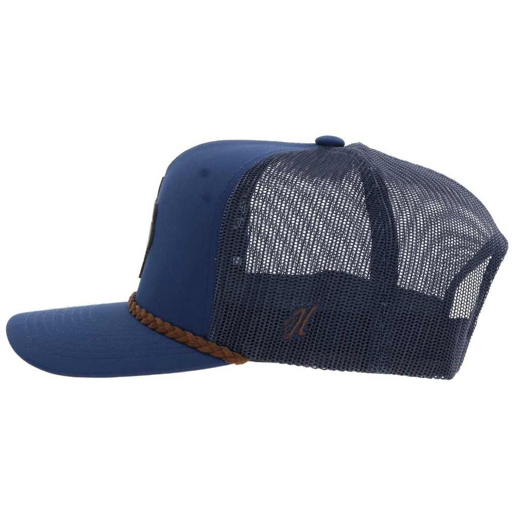Dallas Cowboys HOOey State Patch Rope Trucker Adjustable Hat Navy