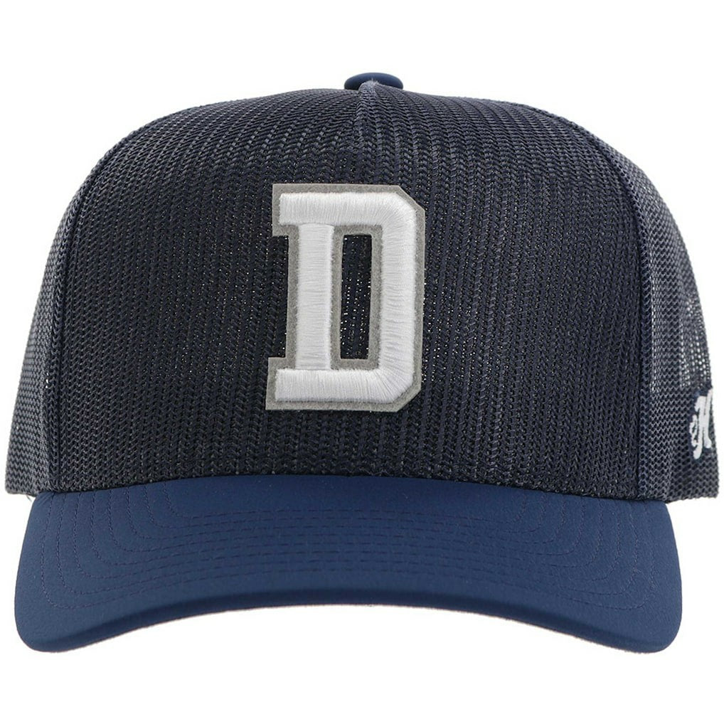 Dallas Cowboys HOOey All Mesh Trucker Adjustable Hat Navy