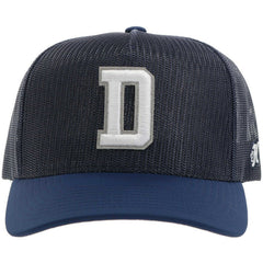 Dallas Cowboys HOOey All Mesh Trucker Adjustable Hat Navy