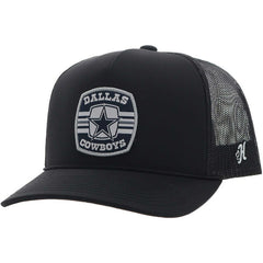 Dallas Cowboys HOOey Patch Rope Trucker Adjustable Hat Black