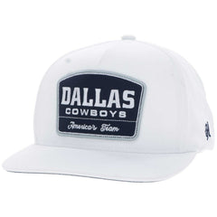 Dallas Cowboys HOOey America's Team Adjustable Hat White