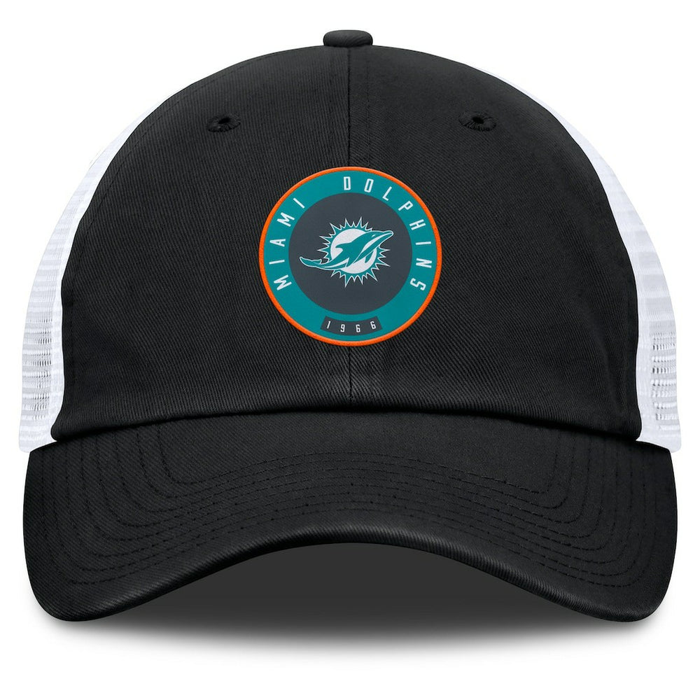 Fanatics Miami Dolphins Averie Trucker Adjustable Hat Black