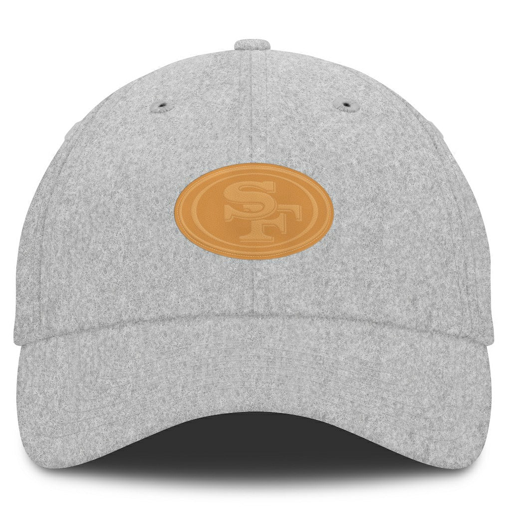 Fanatics San Francisco 49ers Front Office Adjustable Hat Heather Gray
