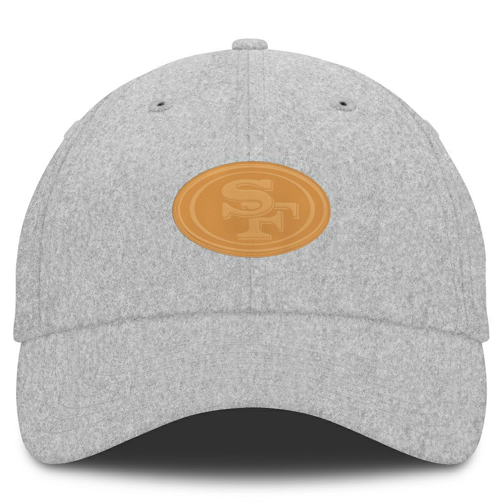 Fanatics San Francisco 49ers Front Office Adjustable Hat Heather Gray