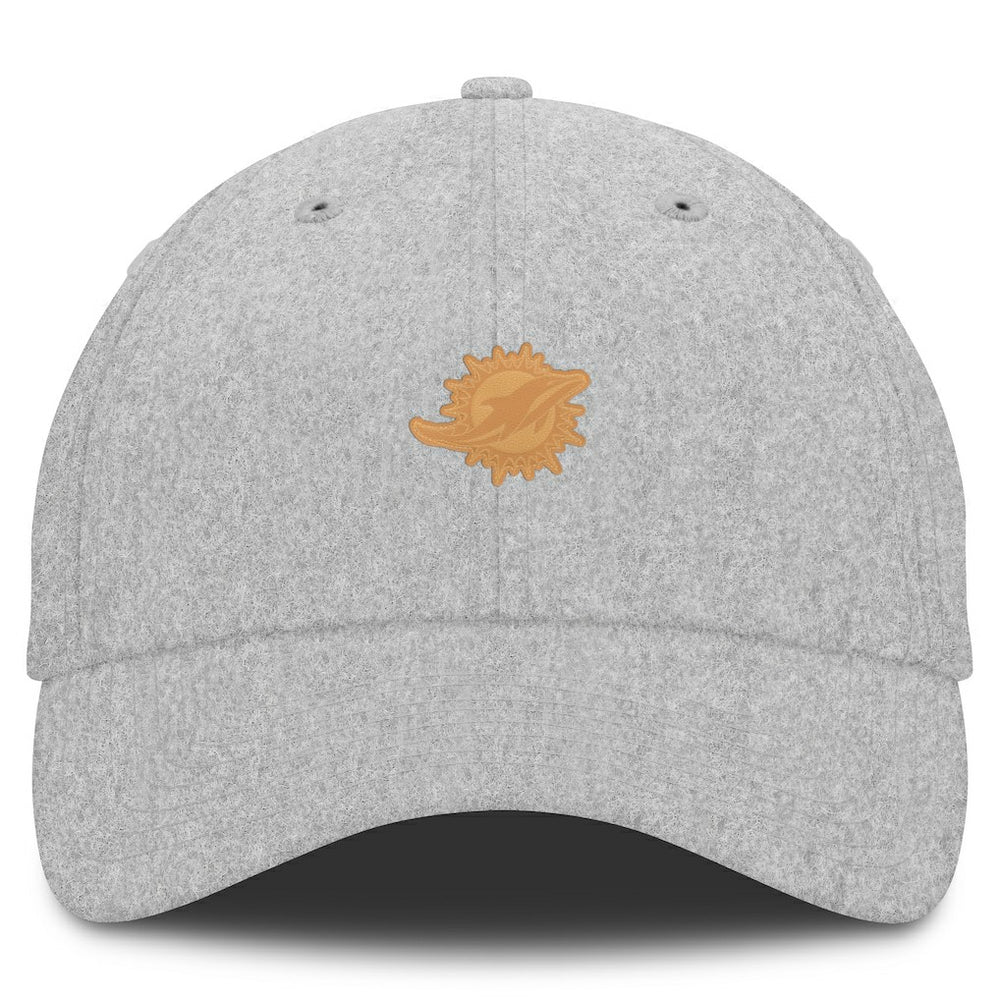 Fanatics Miami Dolphins Front Office Adjustable Hat Heather Gray