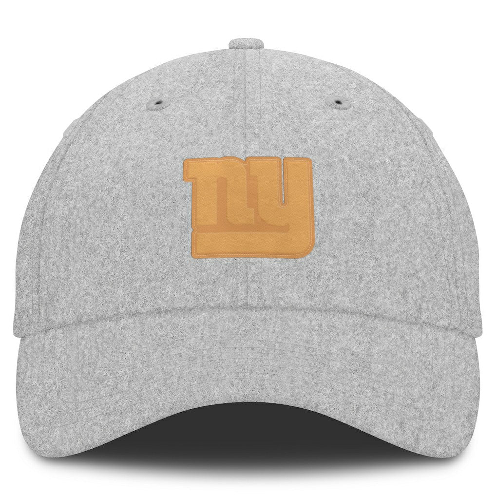 Fanatics New York Giants Front Office Adjustable Hat Heather Gray