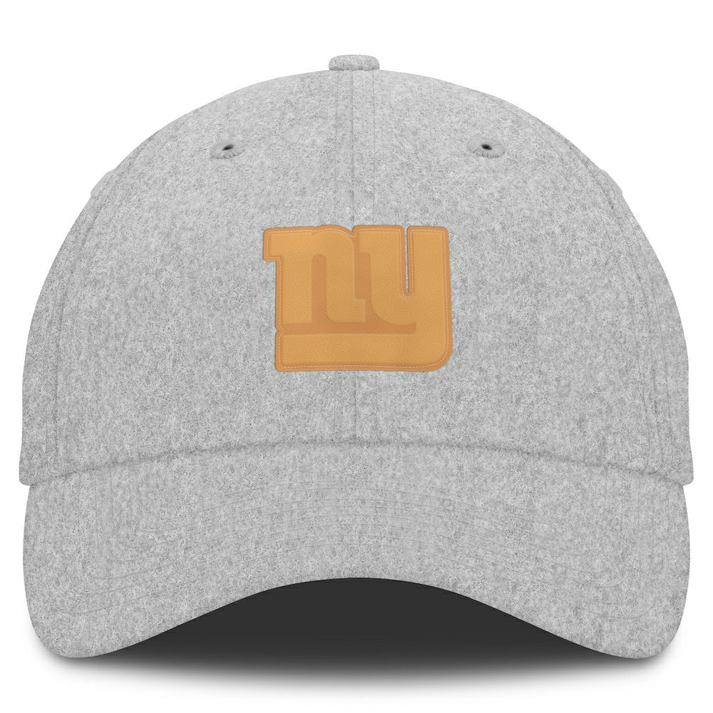 Fanatics New York Giants Front Office Adjustable Hat Heather Gray