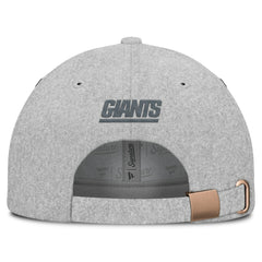 Fanatics New York Giants Front Office Adjustable Hat Heather Gray