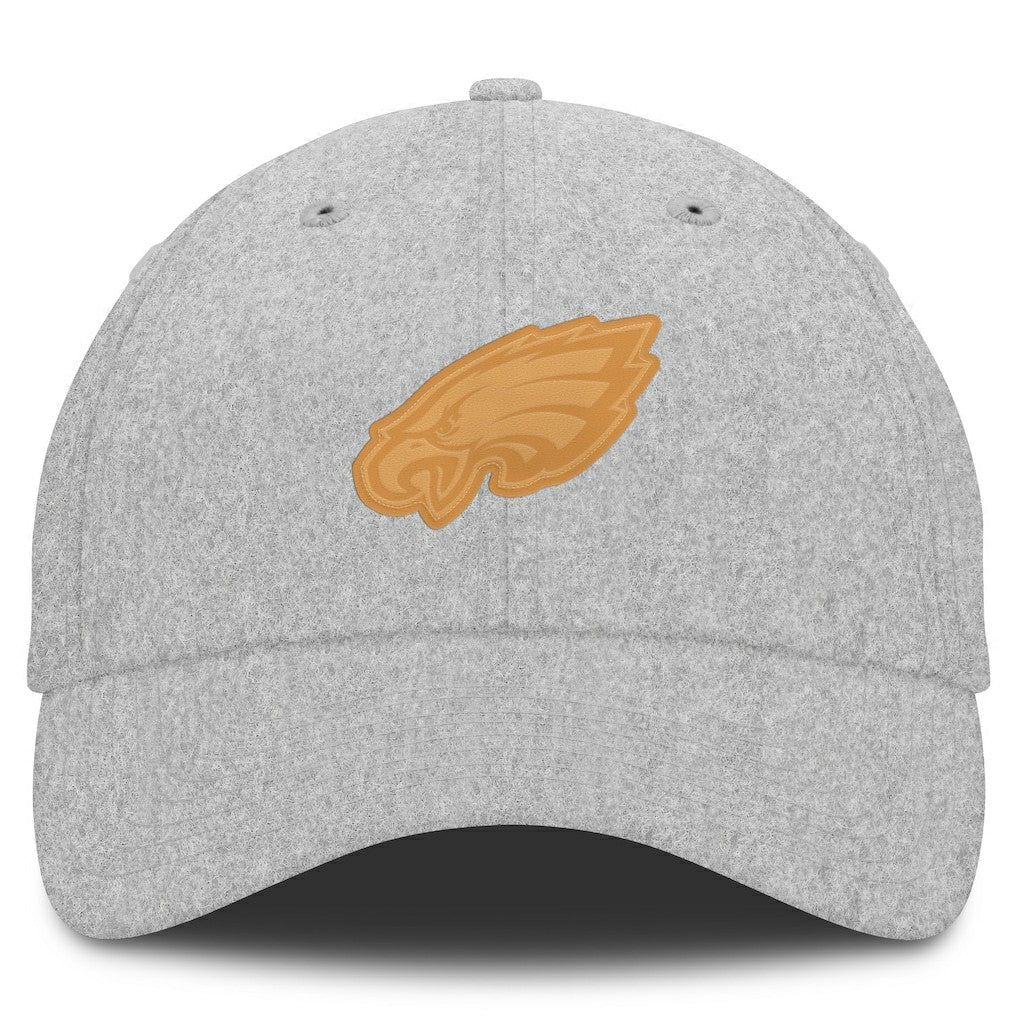 Fanatics Philadelphia Eagles Front Office Adjustable Hat Heather Gray