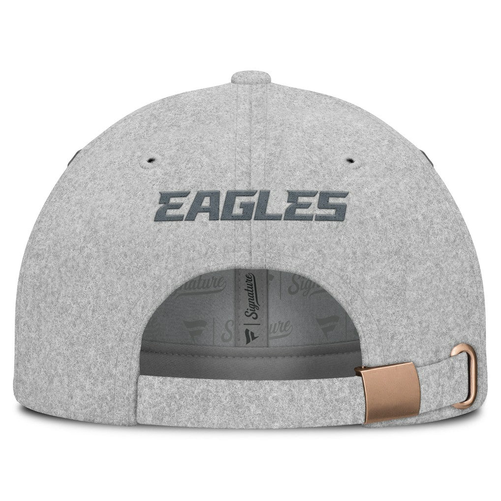 Fanatics Philadelphia Eagles Front Office Adjustable Hat Heather Gray