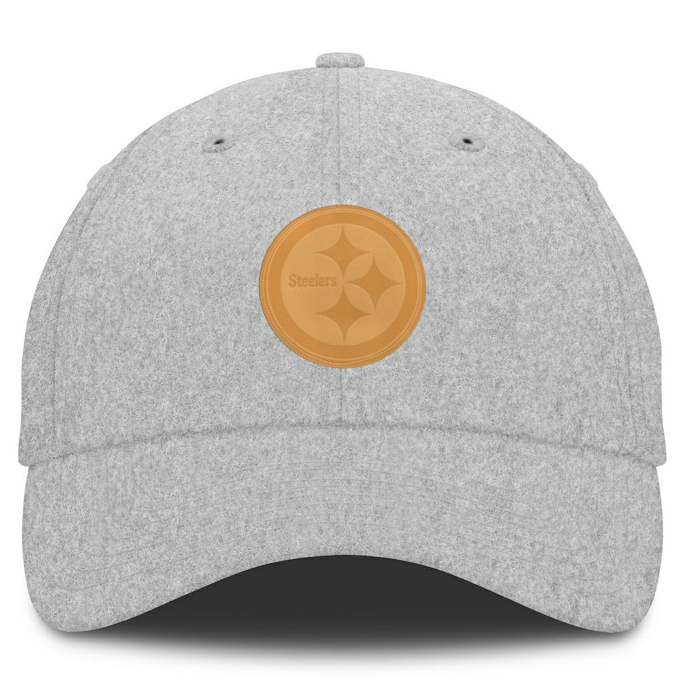 Fanatics Pittsburgh Steelers Front Office Adjustable Hat Heather Gray