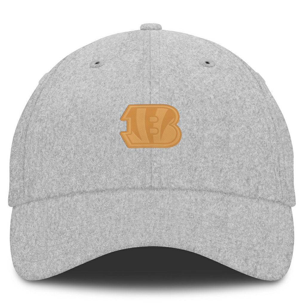 Fanatics Cincinnati Bengals Front Office Adjustable Hat Heather Gray