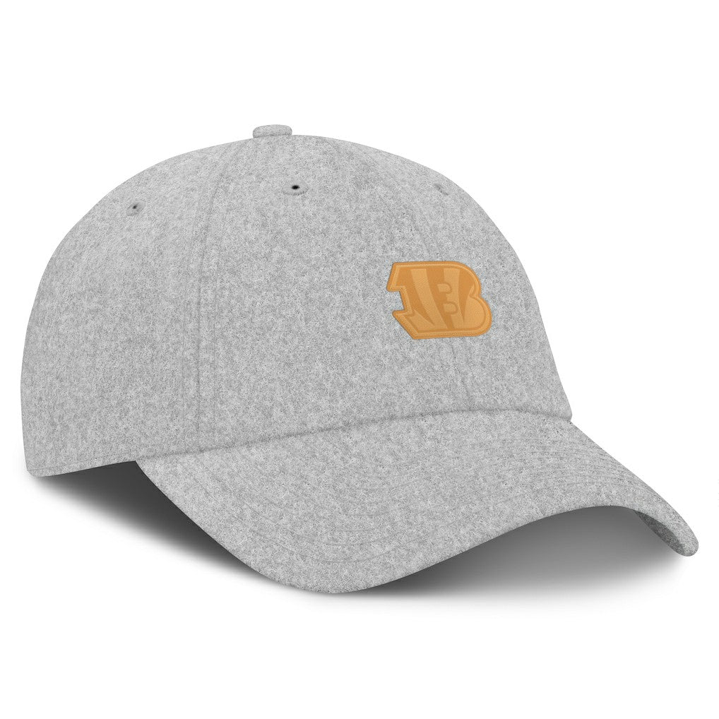 Fanatics Cincinnati Bengals Front Office Adjustable Hat Heather Gray