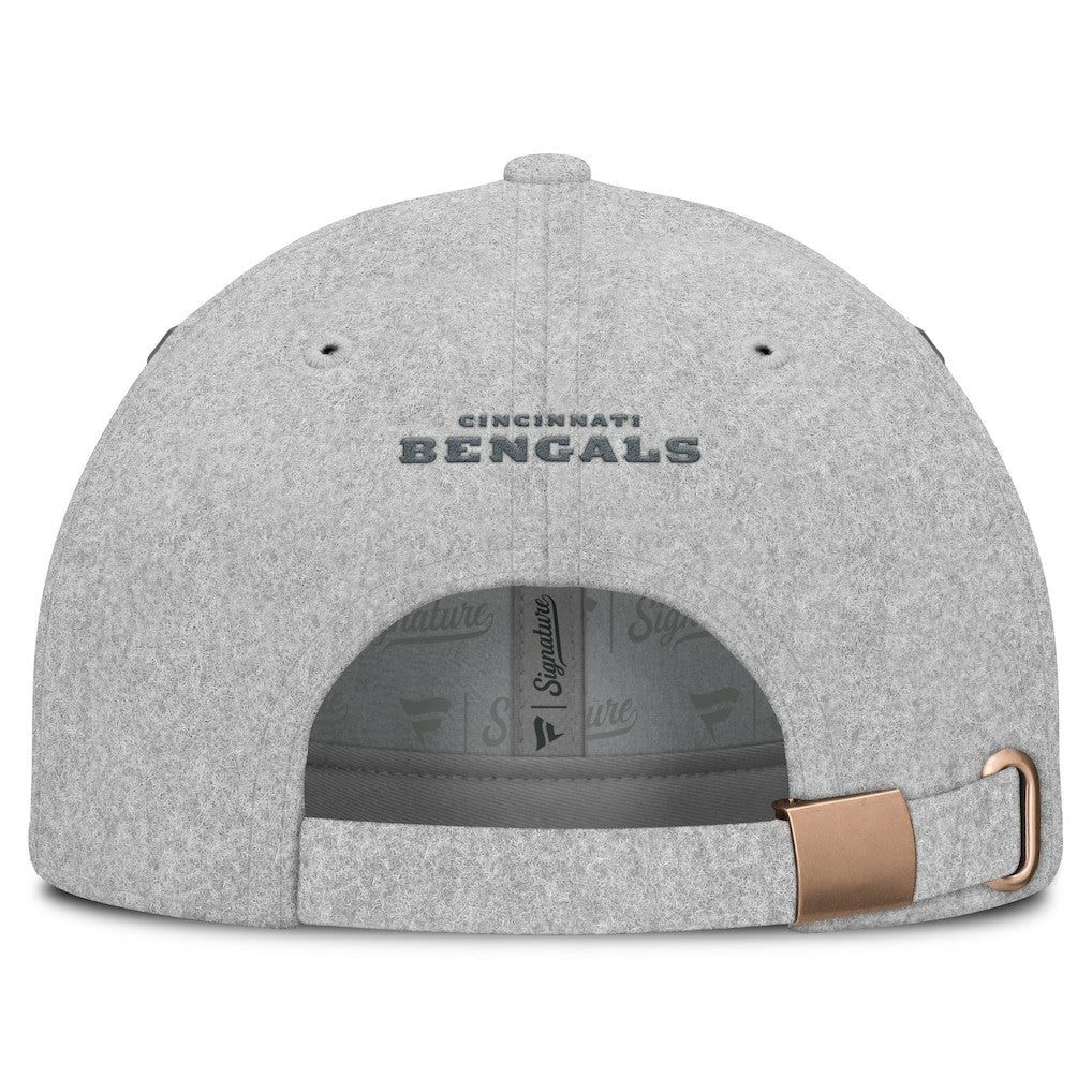 Fanatics Cincinnati Bengals Front Office Adjustable Hat Heather Gray