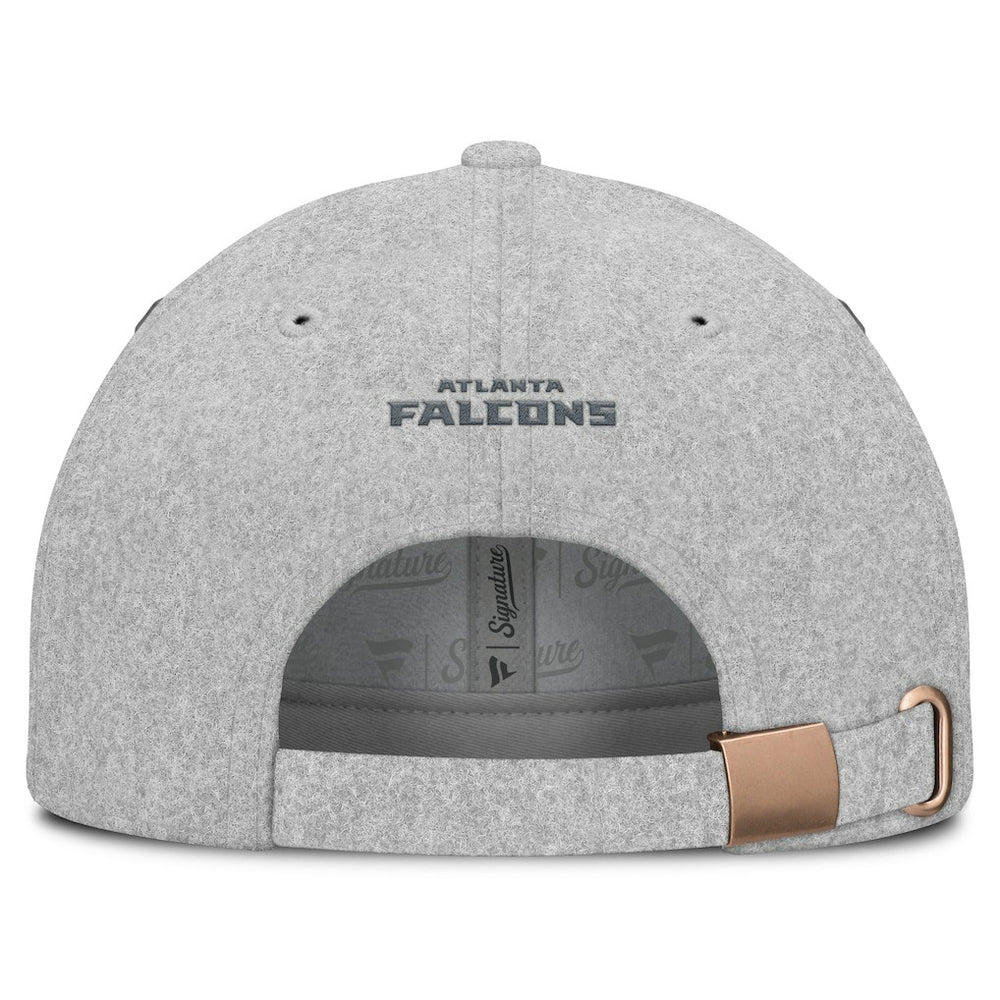 Fanatics Atlanta Falcons Front Office Adjustable Hat Heather Gray