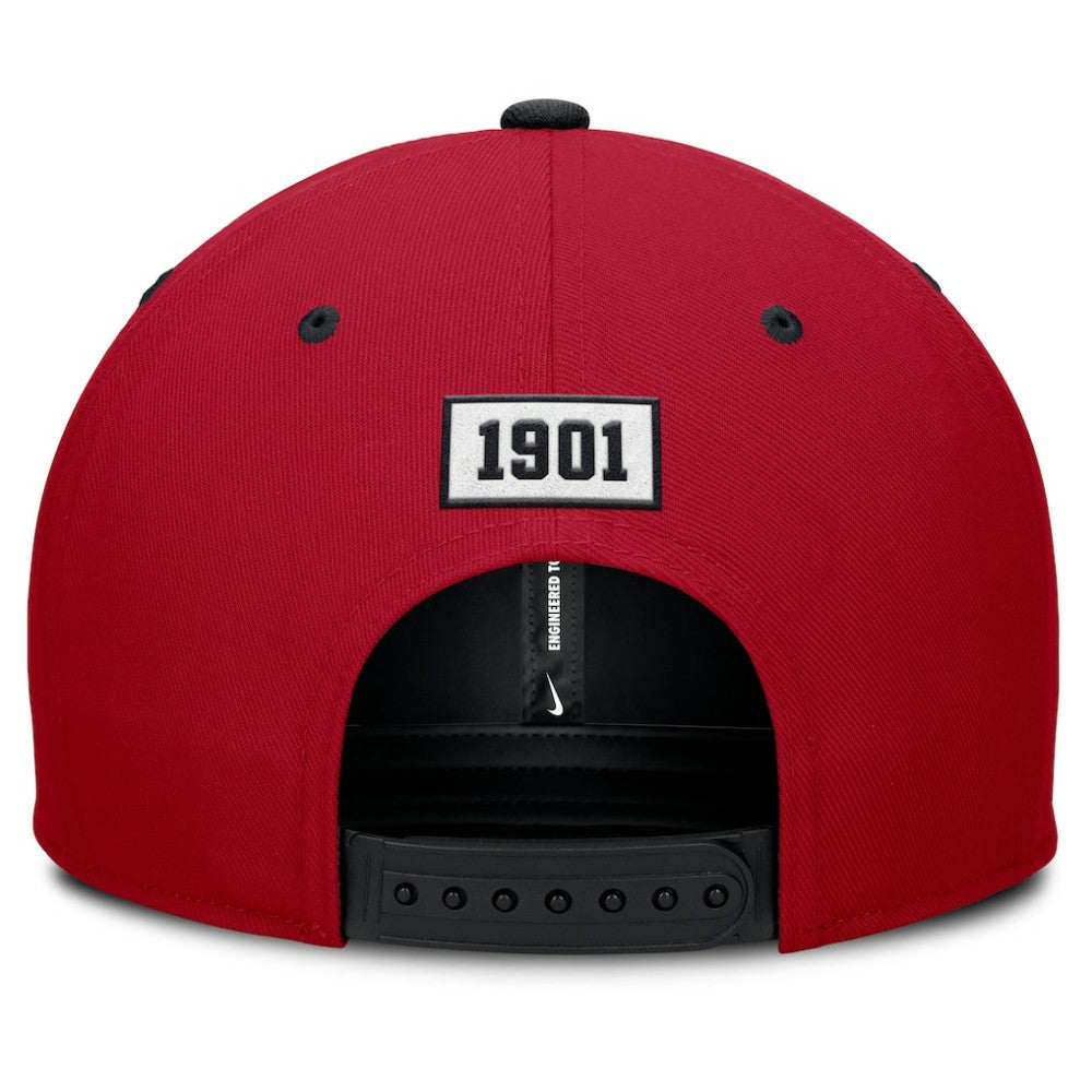 Boston Red Sox Nike Cooperstown Collection Pro Performance Snapback Hat - Red/Navy - Nike Discount