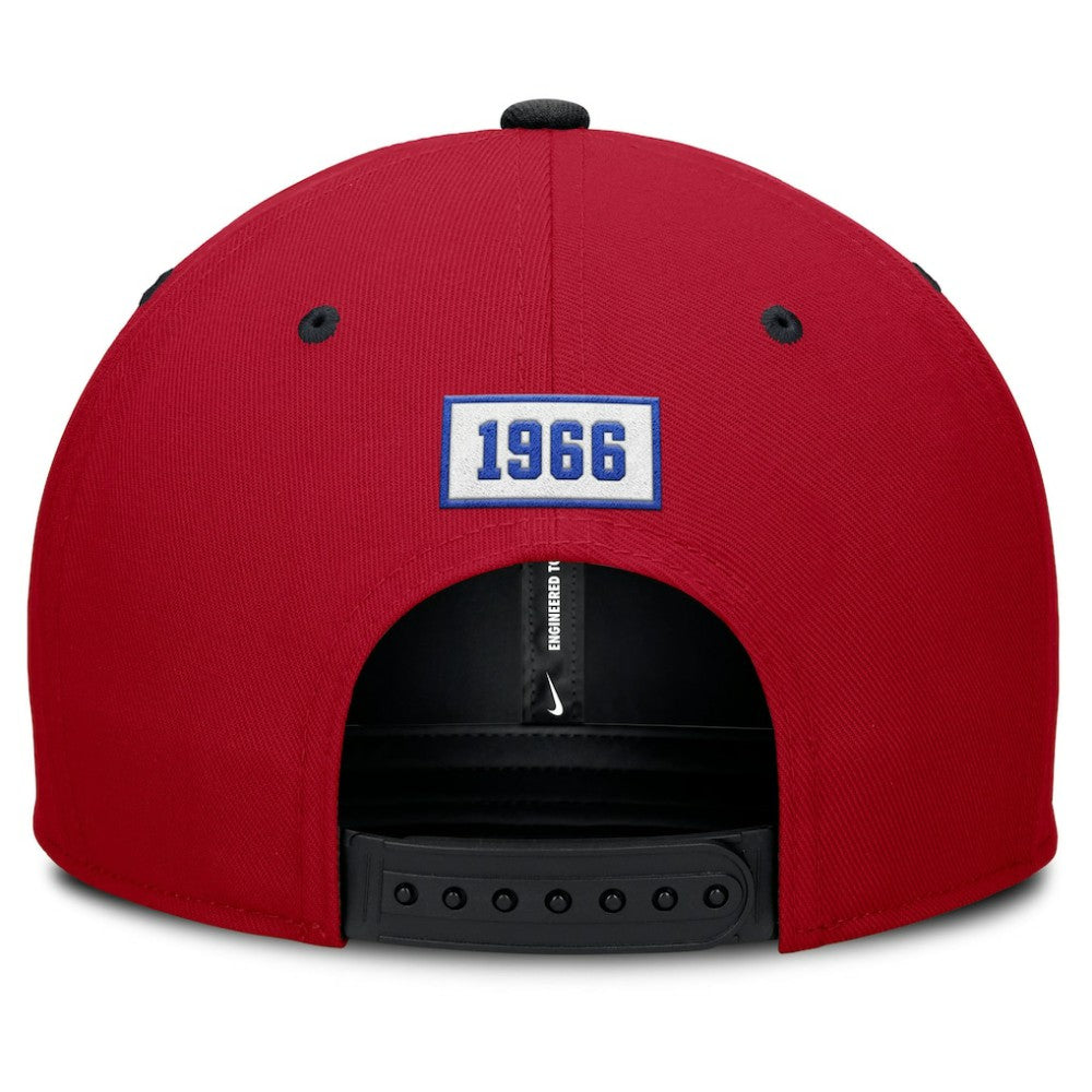Atlanta Braves Nike Cooperstown Collection Pro Performance Snapback Hat - Red/Navy - Nike Sale