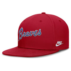 Atlanta Braves Nike Cooperstown True Performance Fitted Hat - Red - Nike Sale