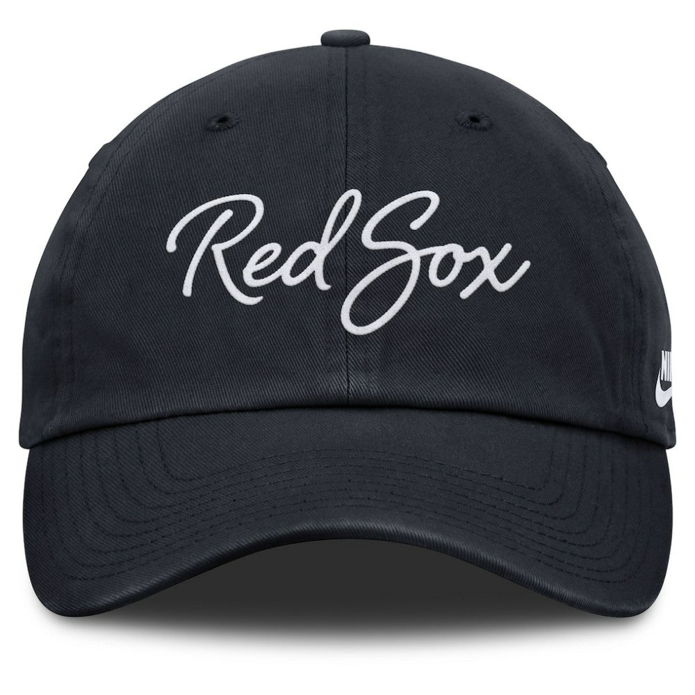 Boston Red Sox Nike Women's Cooperstown Club Script Adjustable Hat - Navy - Nike Online