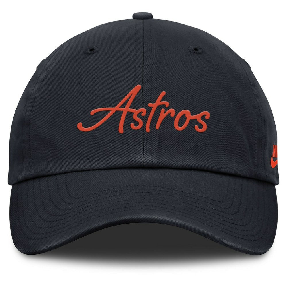 Houston Astros Nike Women's Cooperstown Club Script Adjustable Hat - Navy - Nike Discount