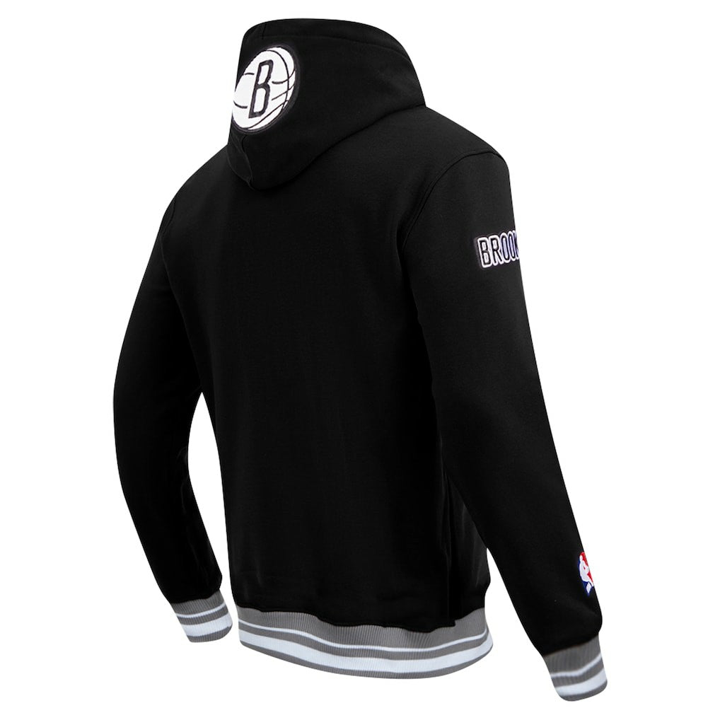 Brooklyn Nets Pro Standard Area Code Pullover Hoodie Black