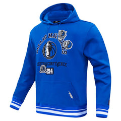 Dallas Mavericks Pro Standard Area Code Pullover Hoodie Blue