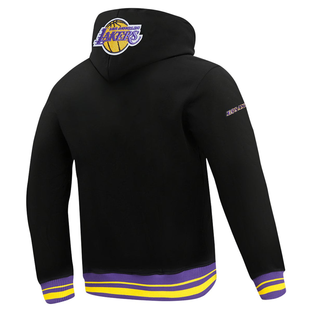 Los Angeles Lakers Pro Standard Area Code Pullover Hoodie Black