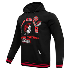 Portland Trail Blazers Pro Standard Area Code Pullover Hoodie Black