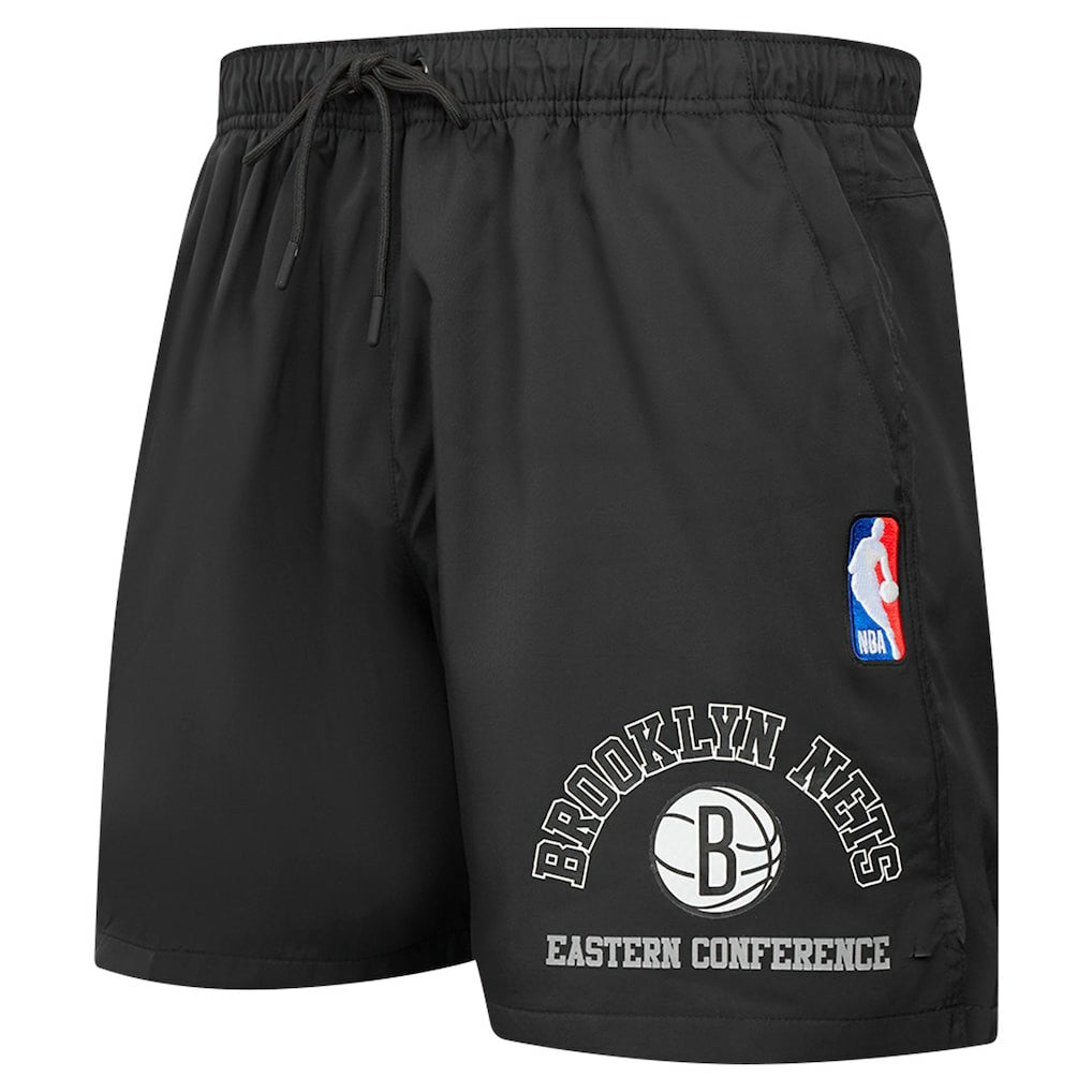 Brooklyn Nets Pro Standard Area Code Shorts Black