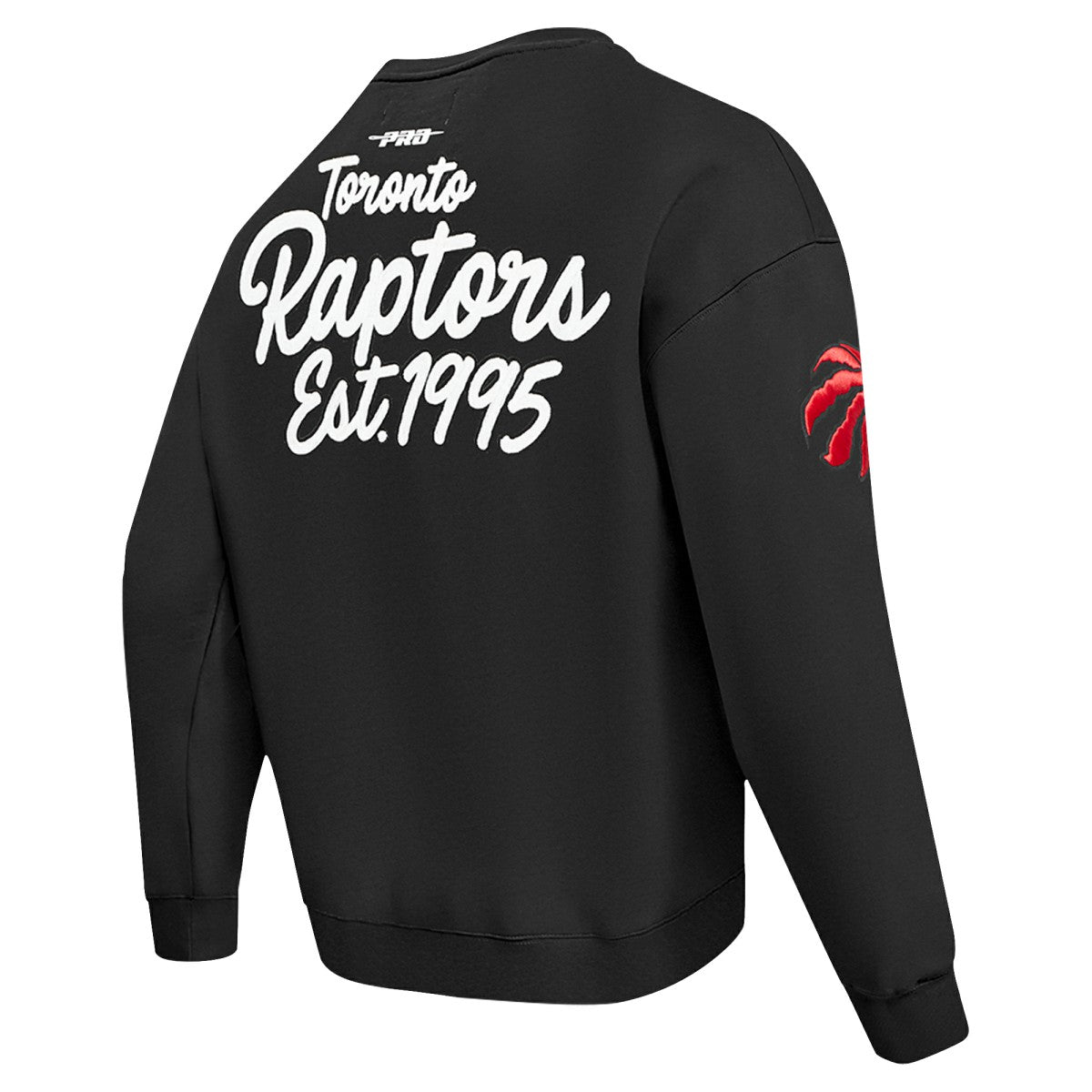 Toronto Raptors Pro Standard Paint the City Drop Shoulder Sweatshirt Black