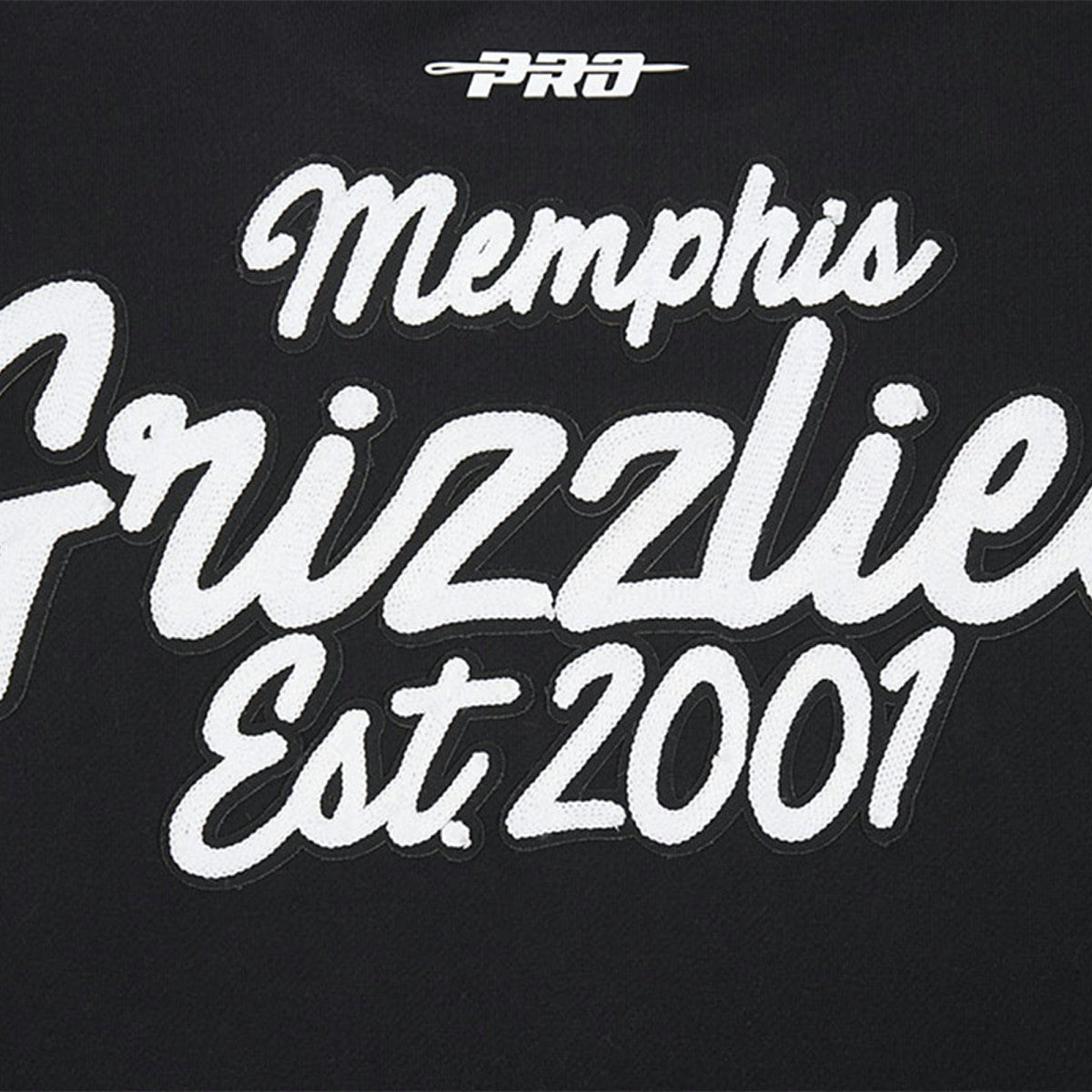 Memphis Grizzlies Pro Standard Paint the City Drop Shoulder Sweatshirt Black