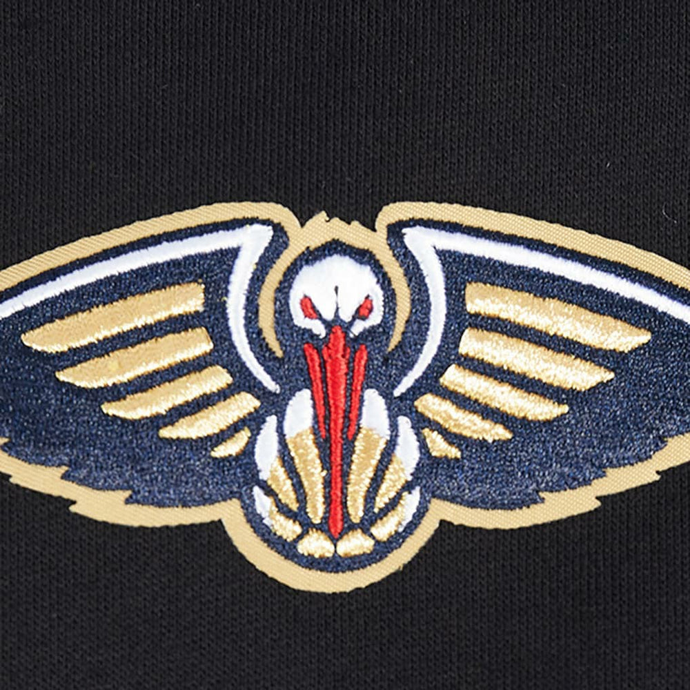 New Orleans Pelicans Pro Standard Paint the City Drop Shoulder Sweatshirt Black