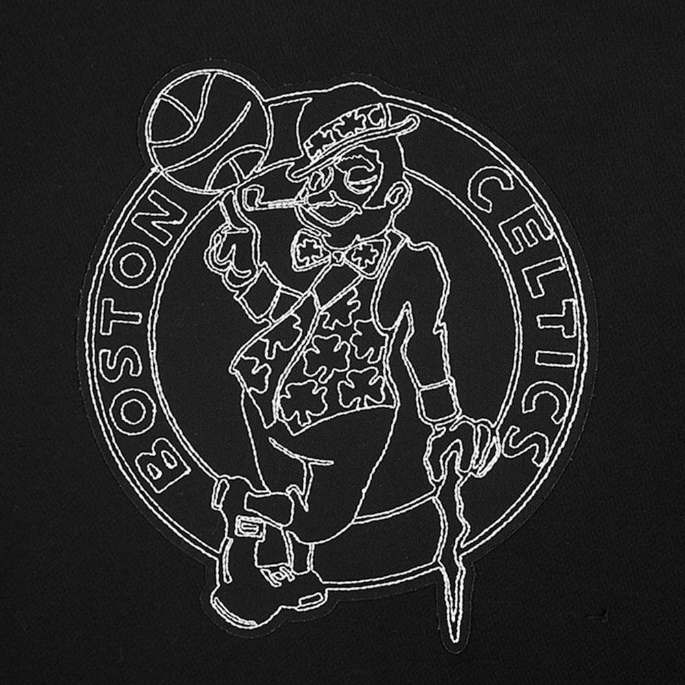 Boston Celtics Pro Standard Paint the City Drop Shoulder Sweatshirt Black