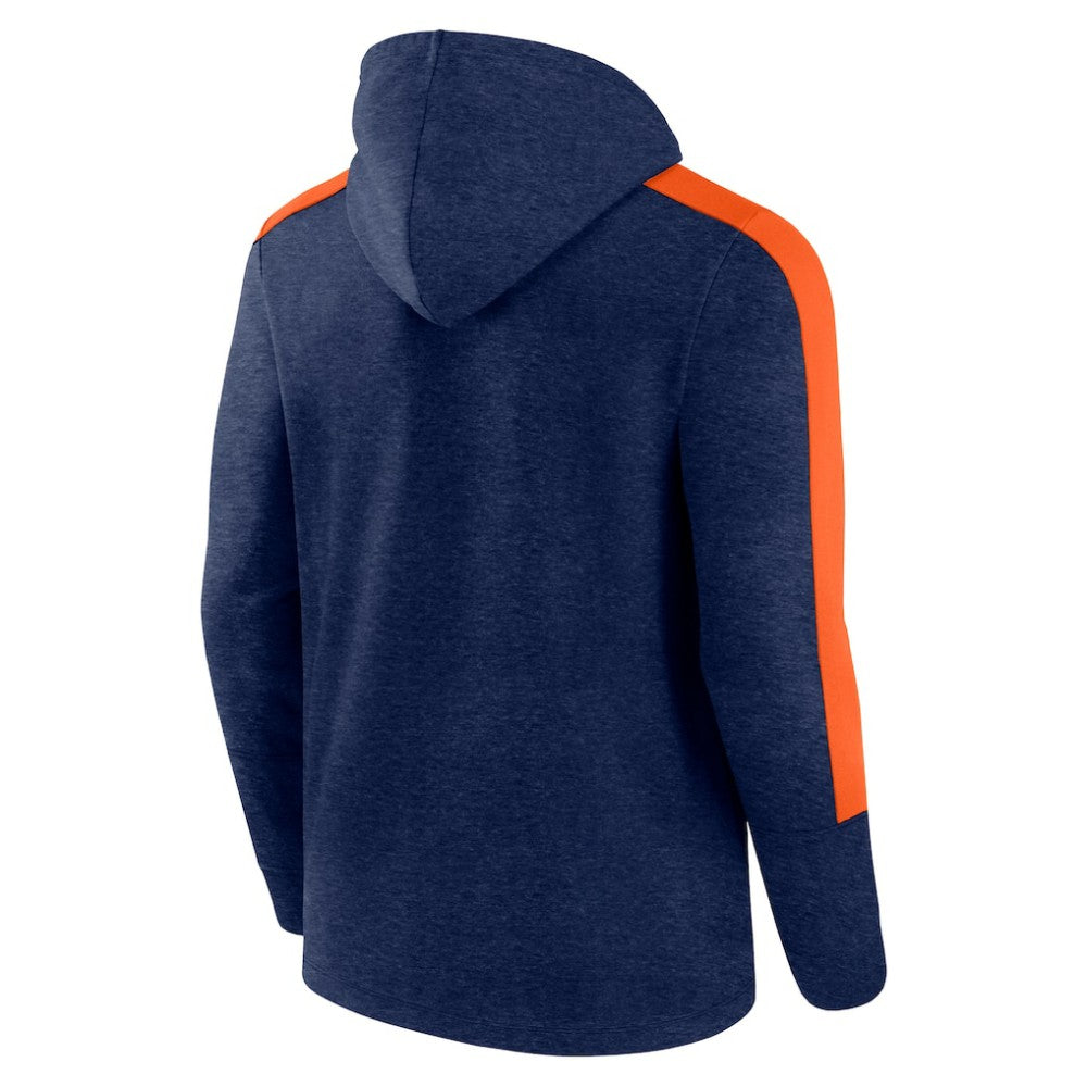 Houston Astros Fanatics Gains Fleece Full-Zip Hoodie - Heather Navy - Fanatics on Sale