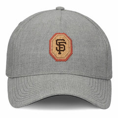 San Francisco Giants Fanatics Signature Elements Cork Patch A-Frame Adjustable Hat - Gray - Fanatics Lifestyle