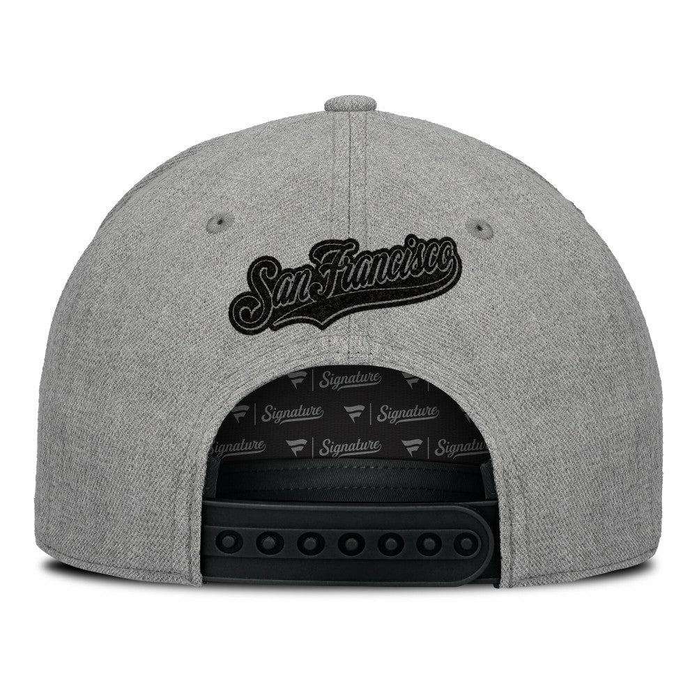 San Francisco Giants Fanatics Signature Elements Cork Patch A-Frame Adjustable Hat - Gray - Fanatics Lifestyle