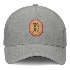 Boston Red Sox Fanatics Signature Elements Cork Patch A-Frame Adjustable Hat - Gray - Fanatics Discount