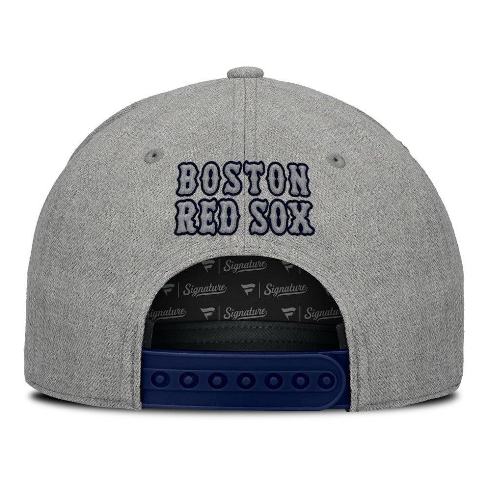 Boston Red Sox Fanatics Signature Elements Cork Patch A-Frame Adjustable Hat - Gray - Fanatics Discount