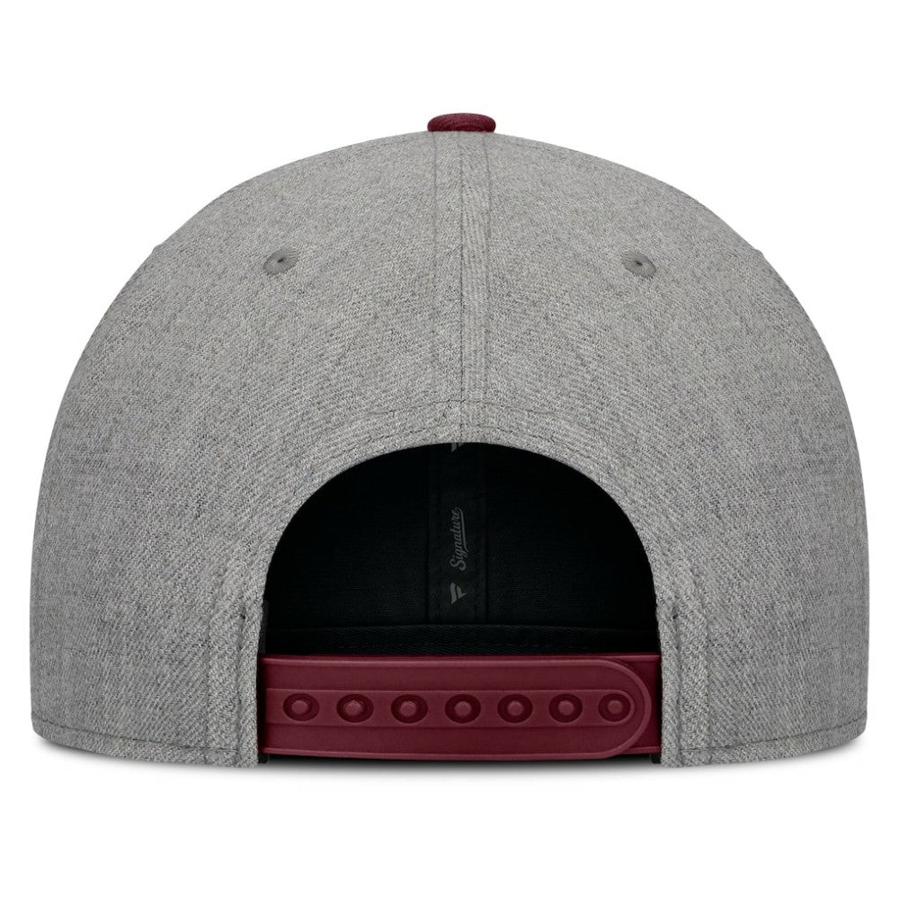 San Francisco Giants Fanatics Elements Felt Chainstitch Snapback Hat - Gray/Maroon - Fanatics Discount