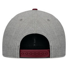 Boston Red Sox Fanatics Elements Felt Chainstitch Snapback Hat - Gray/Maroon - Fanatics on Sale