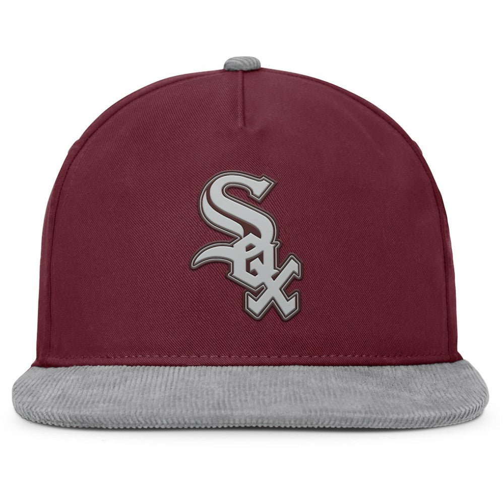 Chicago White Sox Fanatics Front Office Snapback Hat - Wine - Fanatics Sale