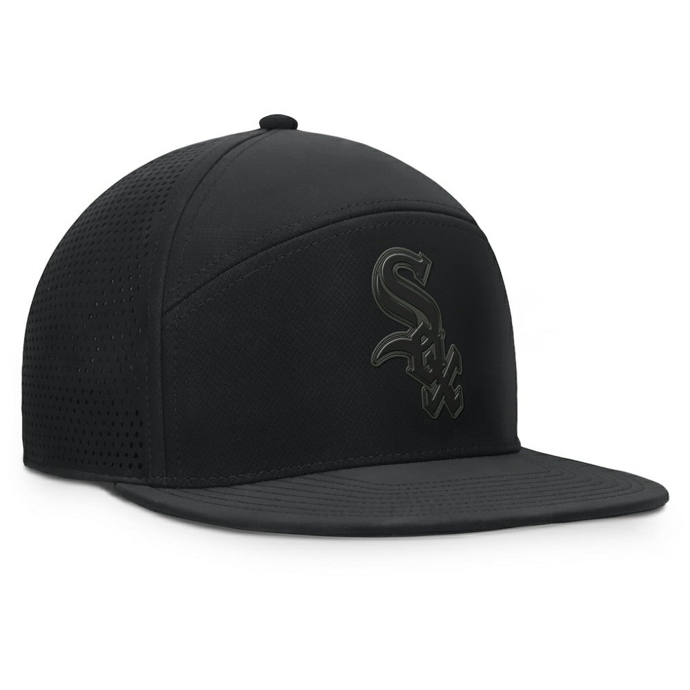 Chicago White Sox Fanatics Horizon Snapback Hat - Black - Fanatics Sale
