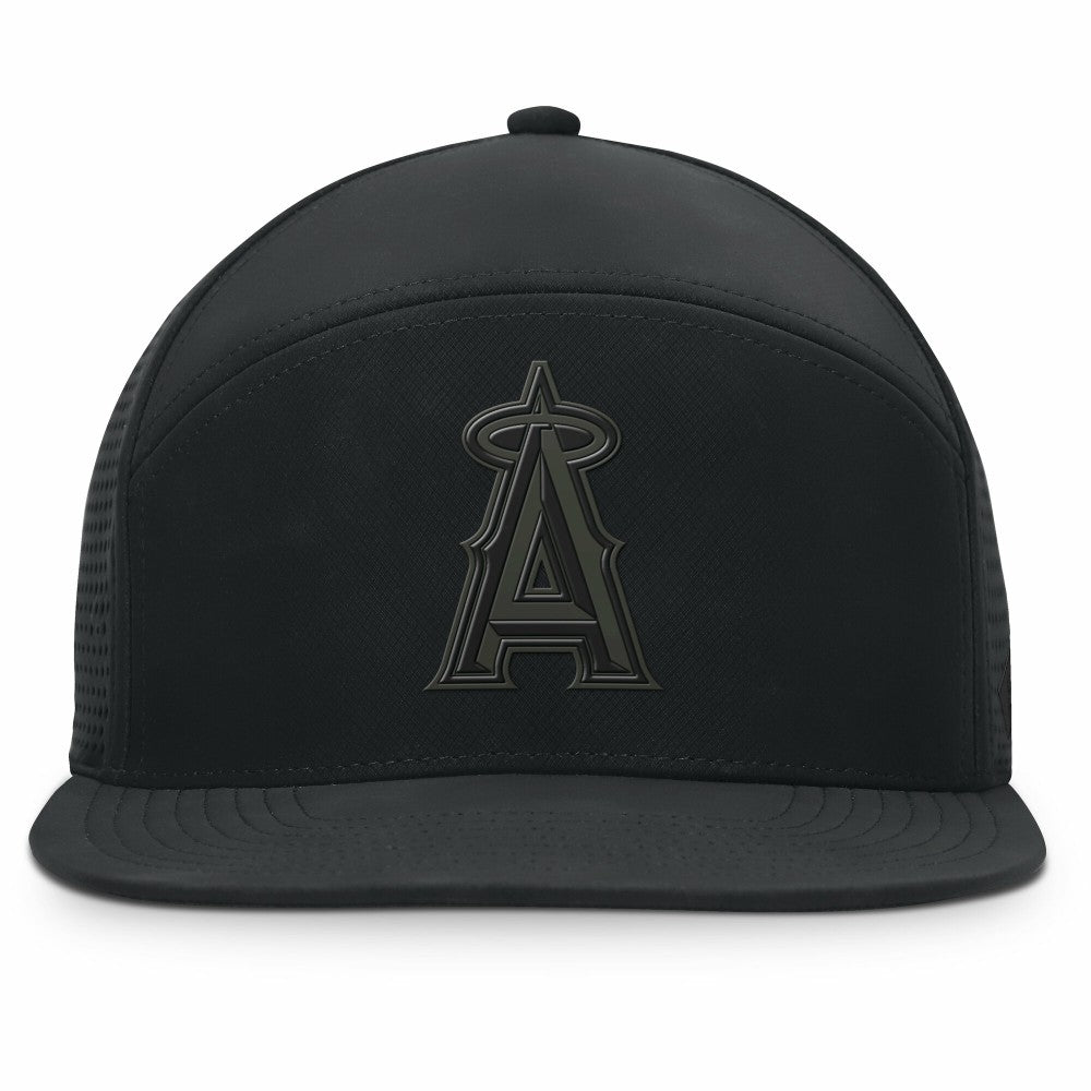 Los Angeles Angels Fanatics Horizon Snapback Hat - Black - Fanatics Lifestyle