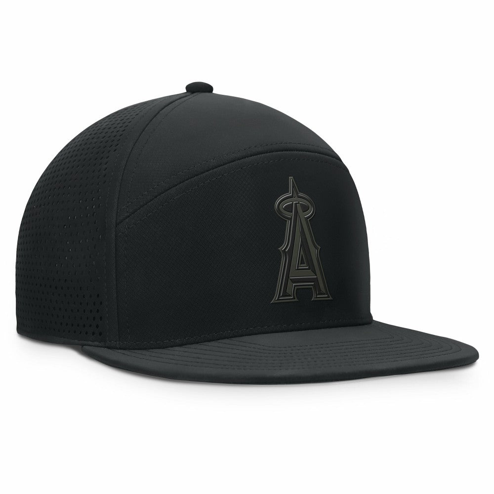 Los Angeles Angels Fanatics Horizon Snapback Hat - Black - Fanatics Lifestyle