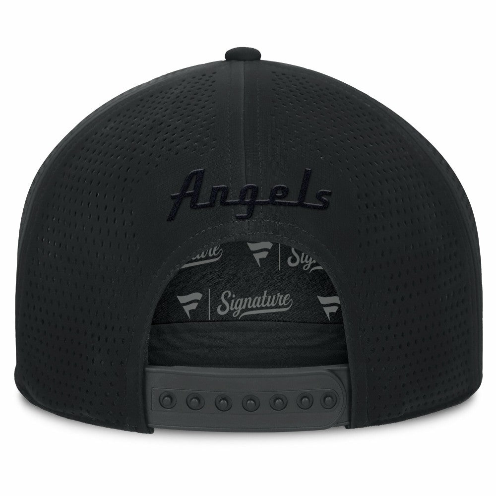Los Angeles Angels Fanatics Horizon Snapback Hat - Black - Fanatics Lifestyle