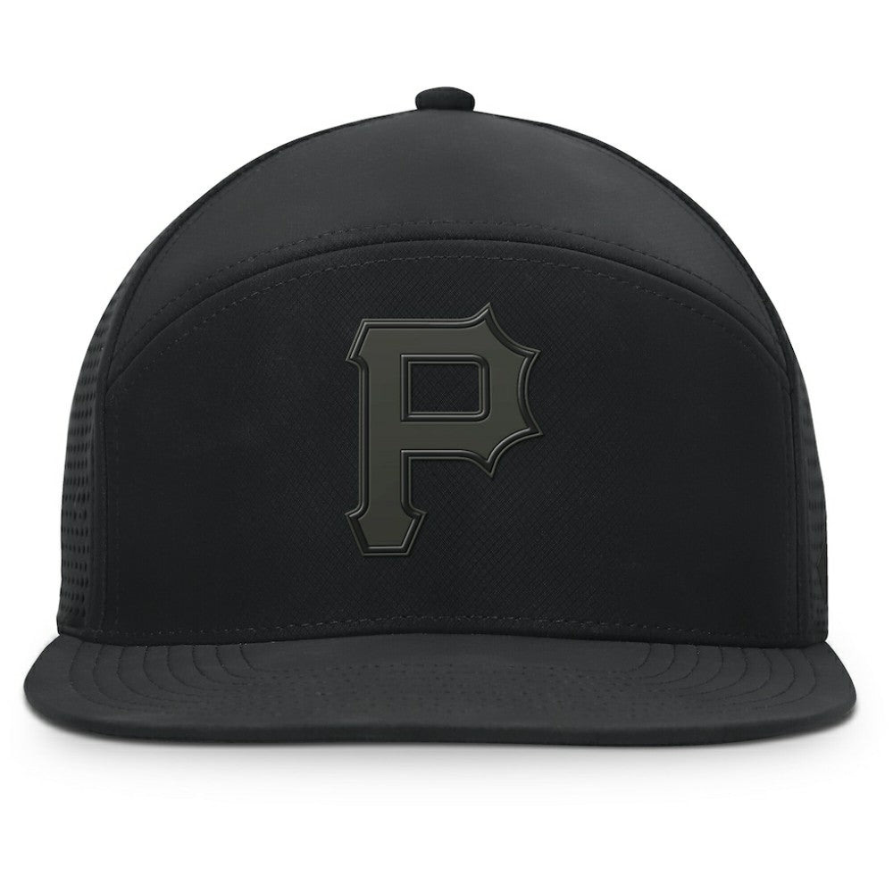 Pittsburgh Pirates Fanatics Horizon Snapback Hat - Black - Fanatics Sale