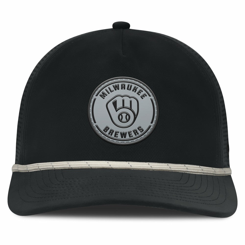 Milwaukee Brewers Fanatics Signature A-Frame Adjustable Hat - Black - Fanatics on Sale