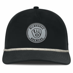 Milwaukee Brewers Fanatics Signature A-Frame Adjustable Hat - Black - Fanatics on Sale