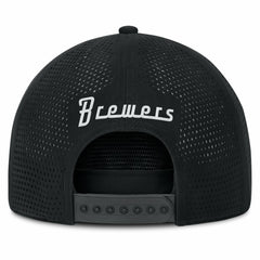 Milwaukee Brewers Fanatics Signature A-Frame Adjustable Hat - Black - Fanatics on Sale